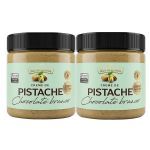 Kit 2X Creme de Pistache Com Chocolate Branco - 450g - Nutr�ssima