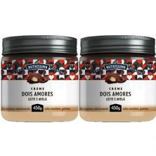 Kit 2X Creme Dois Amores - 450g Leite e Avel� -  Nutrissima