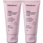 Kit 2X Creme Facial Antipolui��o e  Anti-Aging - 60g - Hidrabene