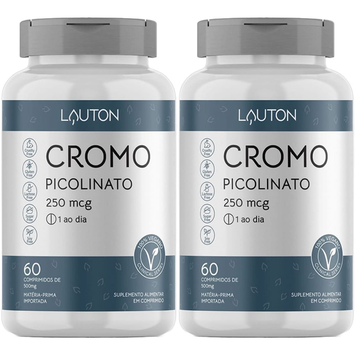 Kit 2X Cromo Picolinato - 60 Comprimidos - Lauton Nutrition