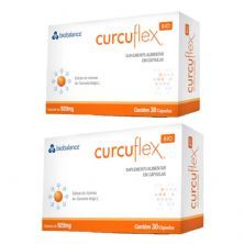 Kit 2X Curcuflex - 30 C�psulas 920mg - Biobalance