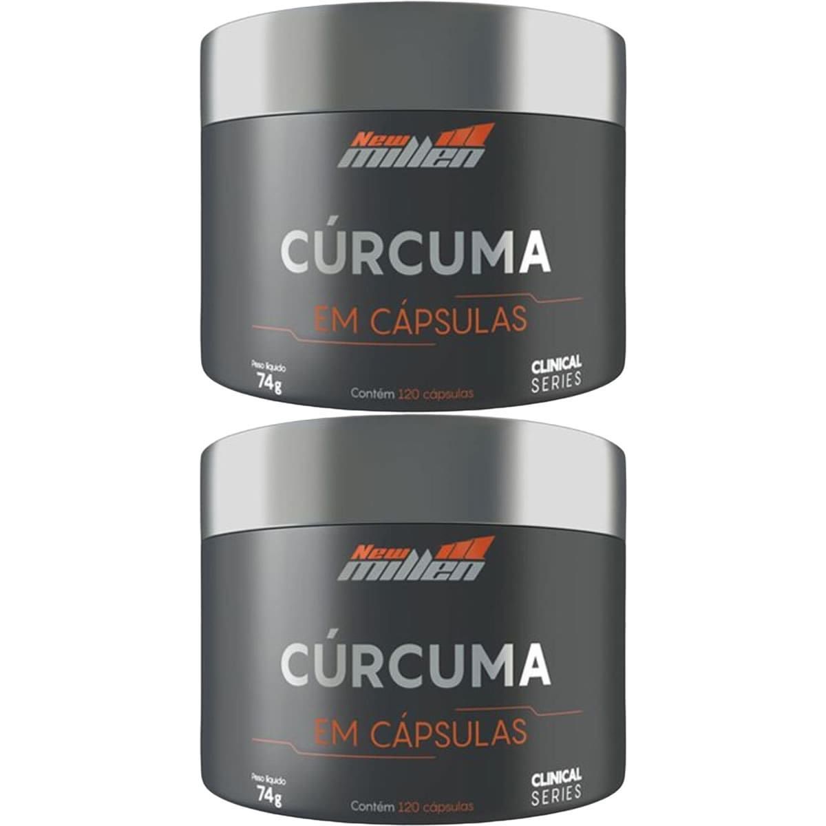 Kit 2X C�rcuma - 120 C�psulas  - New Millen