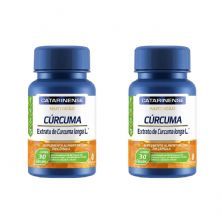 Kit 2X C�rcuma - 30 C�psulas - Catarinense Nutri��o