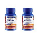 Kit 2X C�rcuma - 60 C�psulas - Catarinense Nutri��o