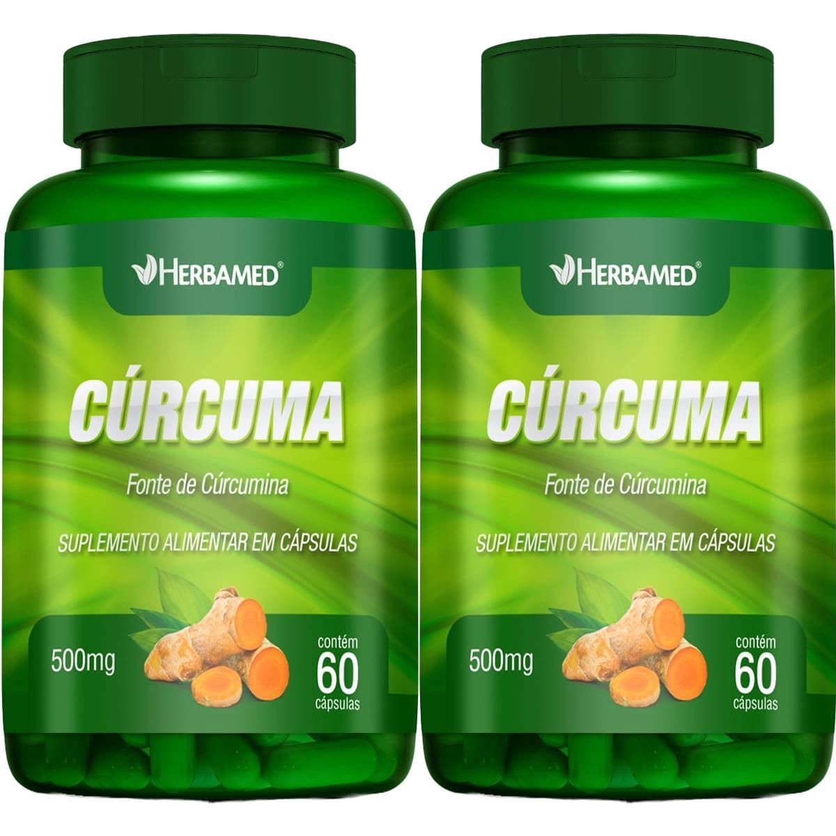 Kit 2X C�rcuma - 60 C�psulas - Herbamed