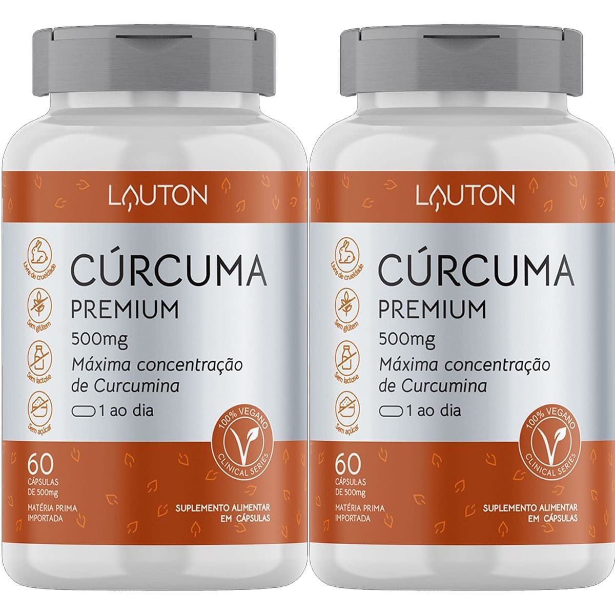 Kit 2X C�rcuma - 60 C�psulas  - Lauton Nutrition