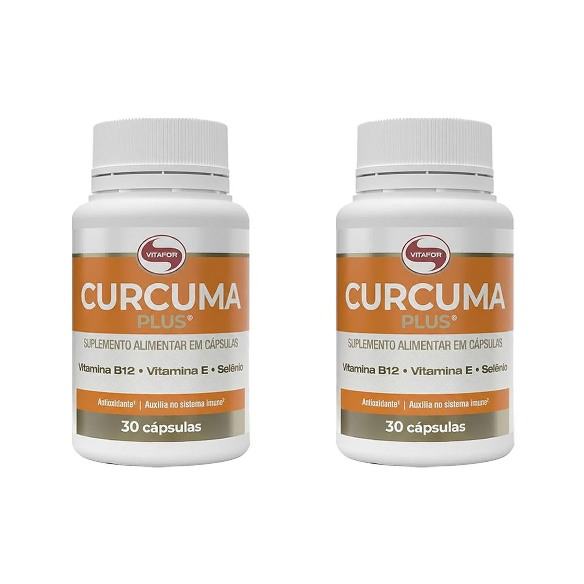 Kit 2X Curcuma Plus - 30 C�psulas Softgel - Vitafor