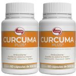 Kit 2X Curcuma Plus - 60 C�psulas Softgel - Vitafor