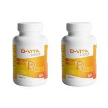 Kit 2X D-vita - 60 C�psulas - Herbamed