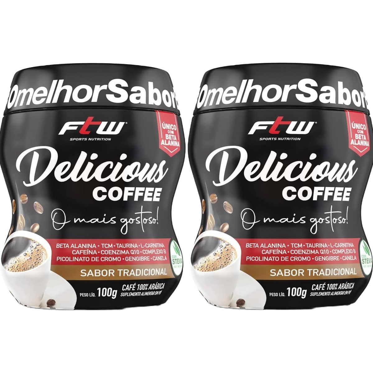 Kit 2X Delicious Coffee - 100g Tradicional - FTW