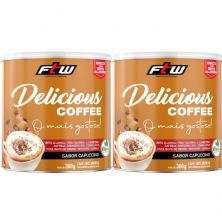 Kit 2X Delicious Coffee - 300g  Cappuccino - FTW