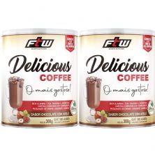 Kit 2X Delicious Coffee - 300g Chocolate com Avel� - FTW