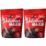 Kit 2X Delicious Mass - 3000g Refil Chocolate - FTW