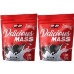 Kit 2X Delicious Mass - 3000g Refil Cookies - FTW
