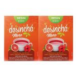 Kit 2X Desincha Moro - 10 Sach�s Laranja Moro e Hibisco - Desinch�