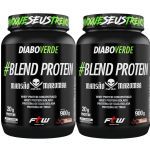 Kit 2X Diabo Verde Blend Protein Mans�o Maromba - 900g Chocolate - FTW