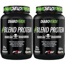 Kit 2X Diabo Verde Blend Protein Mans�o Maromba - 900g Cookies - FTW