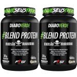 Kit 2X Diabo Verde Blend Protein Mans�o Maromba - 900g Cookies - FTW