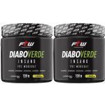Kit 2X Diabo Verde Insano Pre - Workout - 150g Frutas Amarelas - FTW