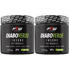 Kit 2X Diabo Verde Insano Pre - Workout - 300g Ma�� Verde - FTW