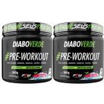 Kit 2X Diabo Verde Pre - Workout Nova F�rmula- 150g Cereja Ice - FTW