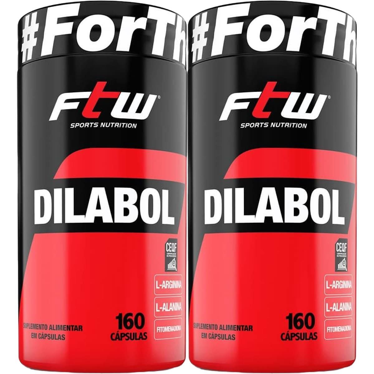 Kit 2X Dilabol - 160 C�psulas - FTW