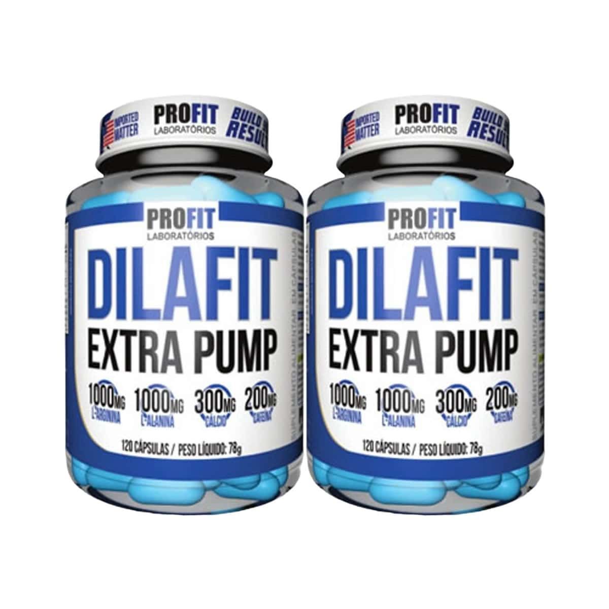 Kit 2X Dilafit Extra Pump - 120 C�psulas - Profit