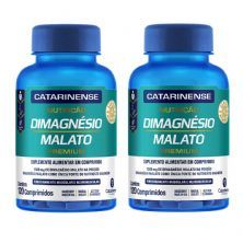 Kit 2X Dimagn�sio Malato - 120 Comprimidos - Catarinense