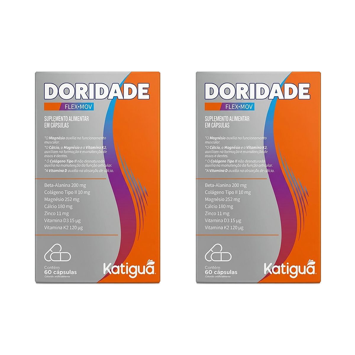 Kit 2X Doridade - 60 C�psulas - Katigu�