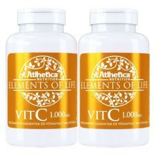Kit 2X Elements Of Life Vit C - 60 C�psulas - Atlhetica Nutrition