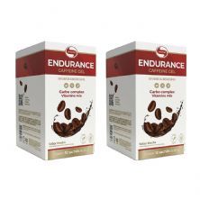 Kit 2X Endurance Caffeine Gel - 12 Sach�s 30g Mocha - Vitafor
