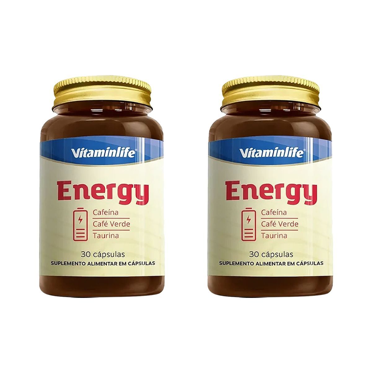 Kit 2X Energy - 30 C�psulas - Vitaminlife