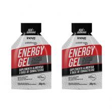 Kit 2X Energy Gel - 1 Sach� 30g A�a� + Guaran� - Inove Sports