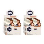 Kit 2X Energy Gel - 24 Sach�s 32g Caramelo - GU