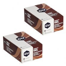 Kit 2X Energy Gel - 24 Sach�s 32g Chocolate - GU