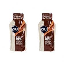 Kit 2X Energy Gel - Sabor Chocolate 1 sach�s 32g - GU