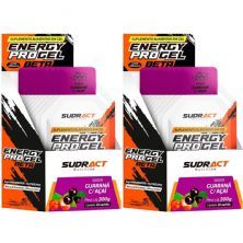 Kit 2X Energy Pro Gel Beta - 10 Sach�s 30g Guaran� Com A�a� - Sudract Nutrition	
