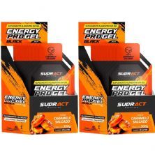Kit 2X Energy Pro Gel Black - 10 Sach�s 30g Caramelo Salgado - Sudract Nutrition
