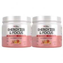 Kit 2X Energyzer & Focus - 450g Fruit Punch - True Source