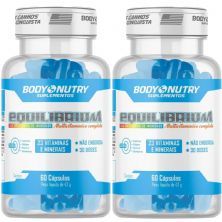 Kit 2X Equilibrium Multivit - 60 C�psulas - Body Nutry