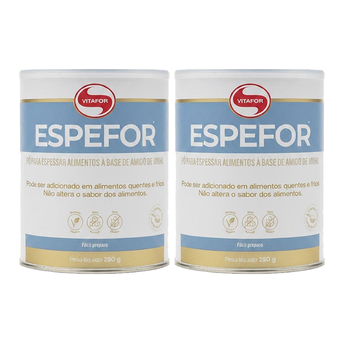 Kit 2X Espefor - 250g Sem Sabor - Vitafor