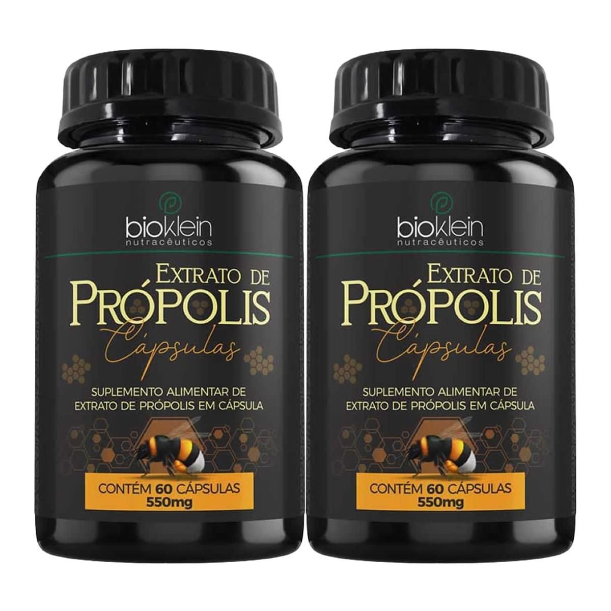 Kit 2X Extrato de Pr�polis - 60 C�psulas - Bioklein