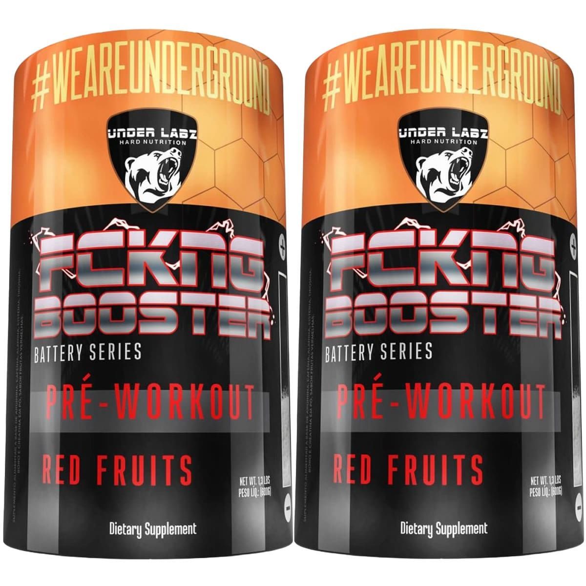 Kit 2X Fckng Booster - 600g Red Fruits - Under Labz