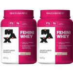 Kit 2X Femini Whey - 600g Baunilha - Max Titanium