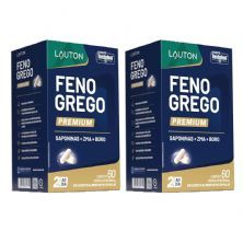 Kit 2X Feno Grego Premium - 60 C�psulas - Lauton Nutrition