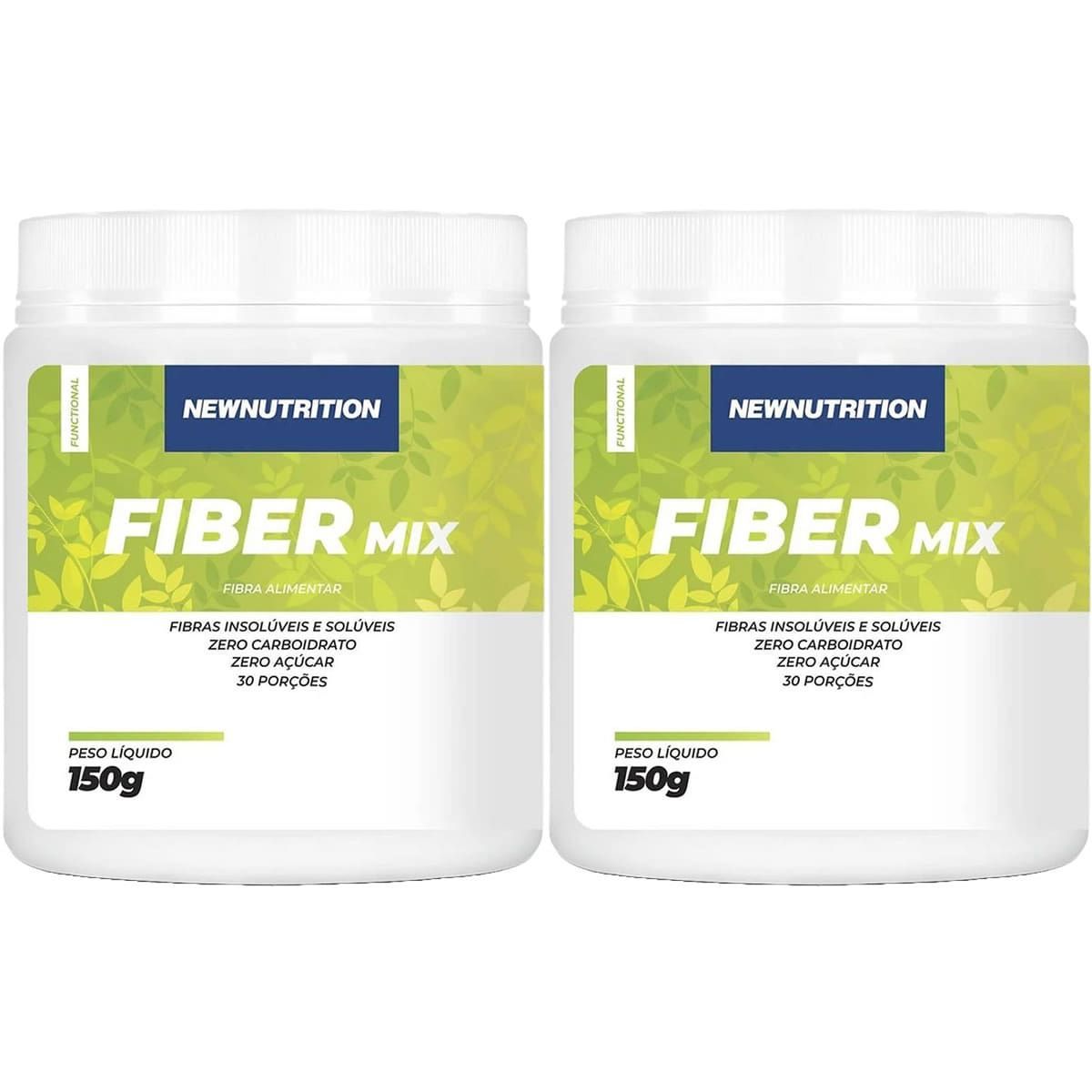 Kit 2X Fiber Mix - 150g Sem Sabor - NewNutrition