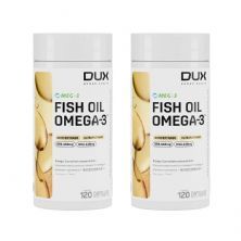 Kit 2X Fish Oil Premium -  120 C�psulas Softgel - Dux Nutrition