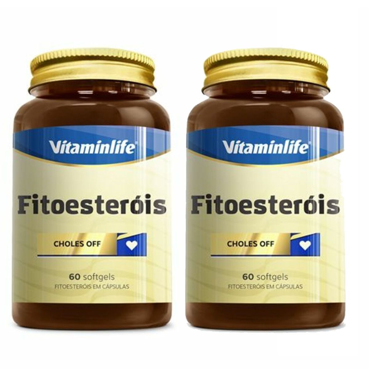 Kit 2X Fitoesterois em C�psula Farma - 60 C�psulas - VitaminLife