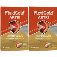 Kit 2X Flexigold Artri - 60 C�psulas - Herbamed