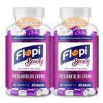 Kit 2X Flopi Beauty Picolinato de Cromo - 60 C�psulas - Flofarma